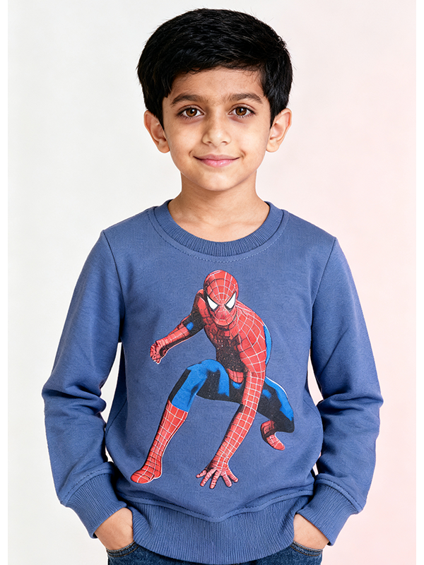 Boys long sleeve sweat shirt - Blue